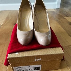 Christian Louboutin Miss Boxe Nude 37.5
